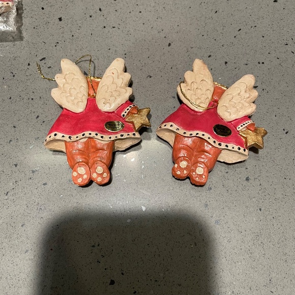 3 Terry's Village angel dog ornaments - Picture 4 of 4